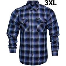 DIXXON x OFFSPRING SUPERCHARGED Collab Limited Edition Flannel Shirt -Men's 3XL
