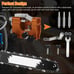 Portable Chainsaw Sharpening Jig Sharpener Kit for 12-20 Chainsaw & Electric Sa