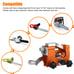 Portable Chainsaw Sharpening Jig Sharpener Kit for 12-20 Chainsaw & Electric Sa