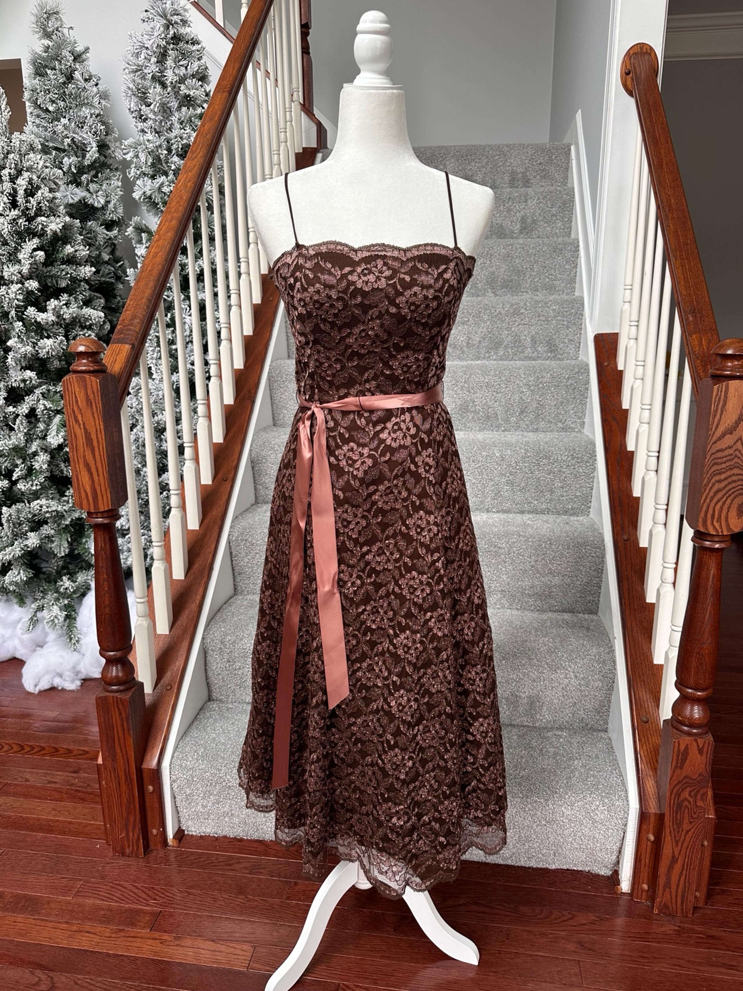 Betsy & Adam by Linda Bernell Vintage Gown Prom Tea Party Spring Summer Dress