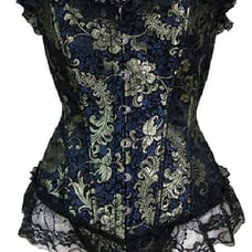 Overbust Corset (Size L) & Steampunk Dre