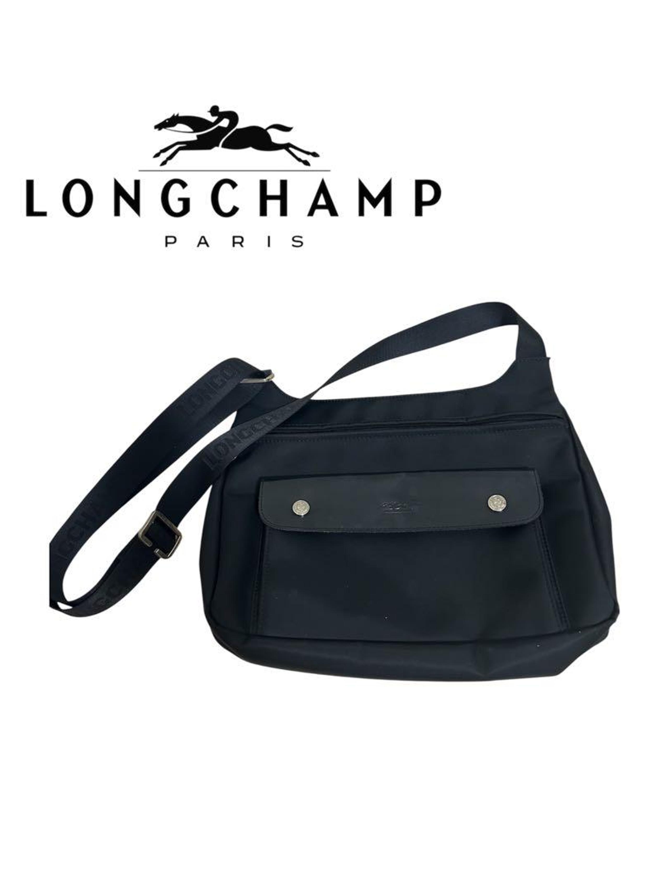 Popular! LONGCHAMP Black Shoulder Bag - Suitable for Men and Women