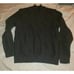Joseph Abboud XL Sweater Cable Knit Wool Blend V Neck Shawl Collar Pullover gray