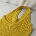 VTG Ralph Lauren Y2K Cable Knit Halter Top Sz M Preppy Tennis Academia Jumper