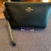 Coach Pebbled Leather Wristlet