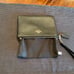 Coach Pebbled Leather Wristlet