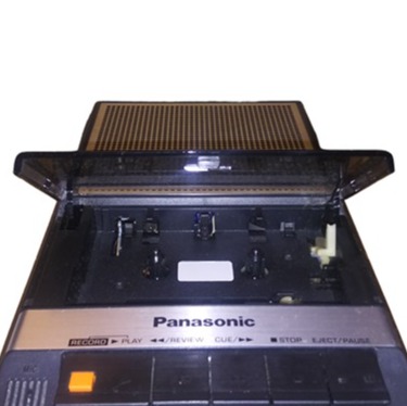 Vintage PANASONIC Portable Cassette Tape Recorder Slim Line RQ-2735 NOT TESTED