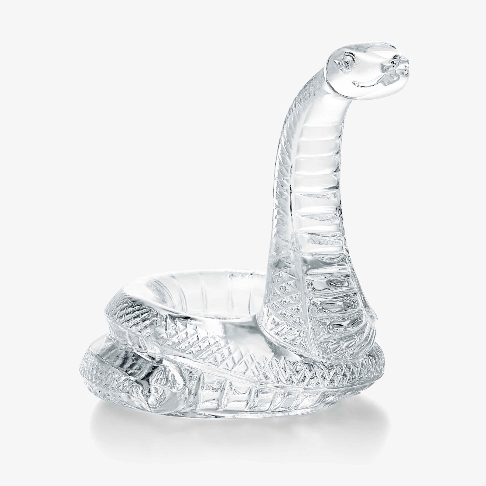 Zodiac Glass Snake Sculpture 2025 | Baccarat
