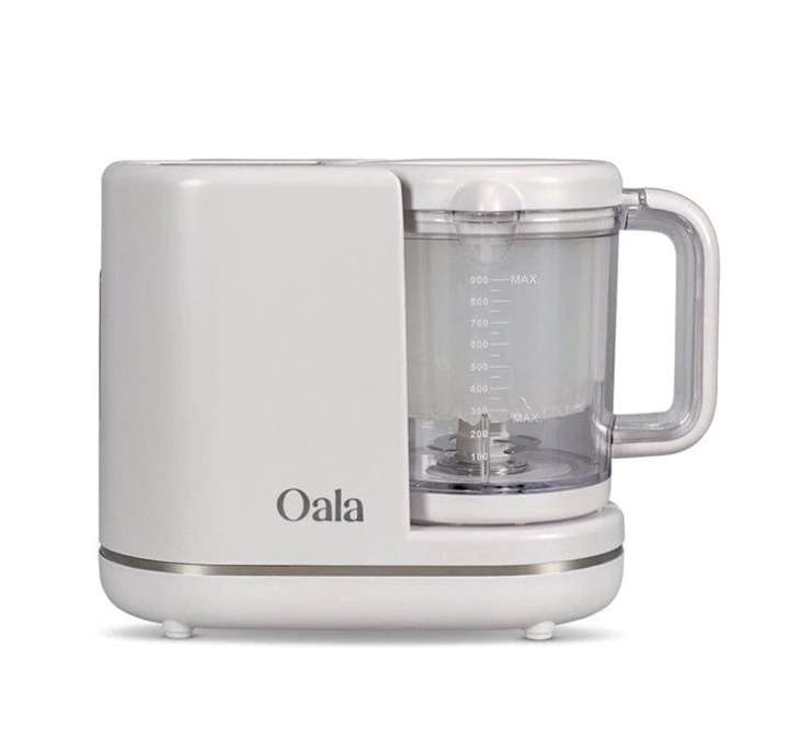 Oala Digital Baby Food Processor + Food Storage Containers and Pouches