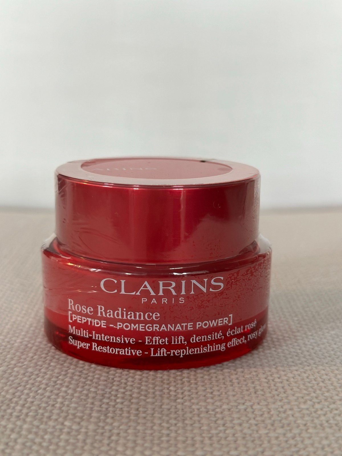 Clarins Rose Radiance Peptide-Pomegranate Power Cream 1.7oz/50ml NEW!