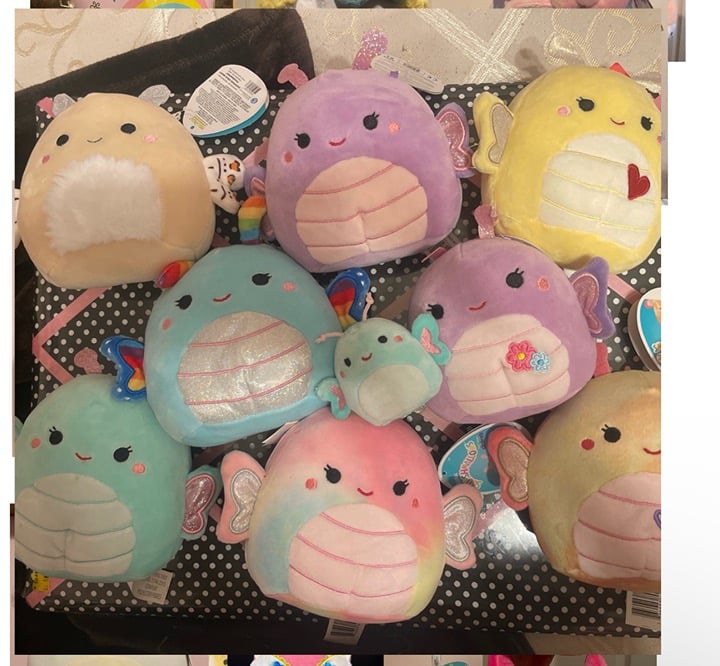 Squishmallow butterfly bundle new with tags rare