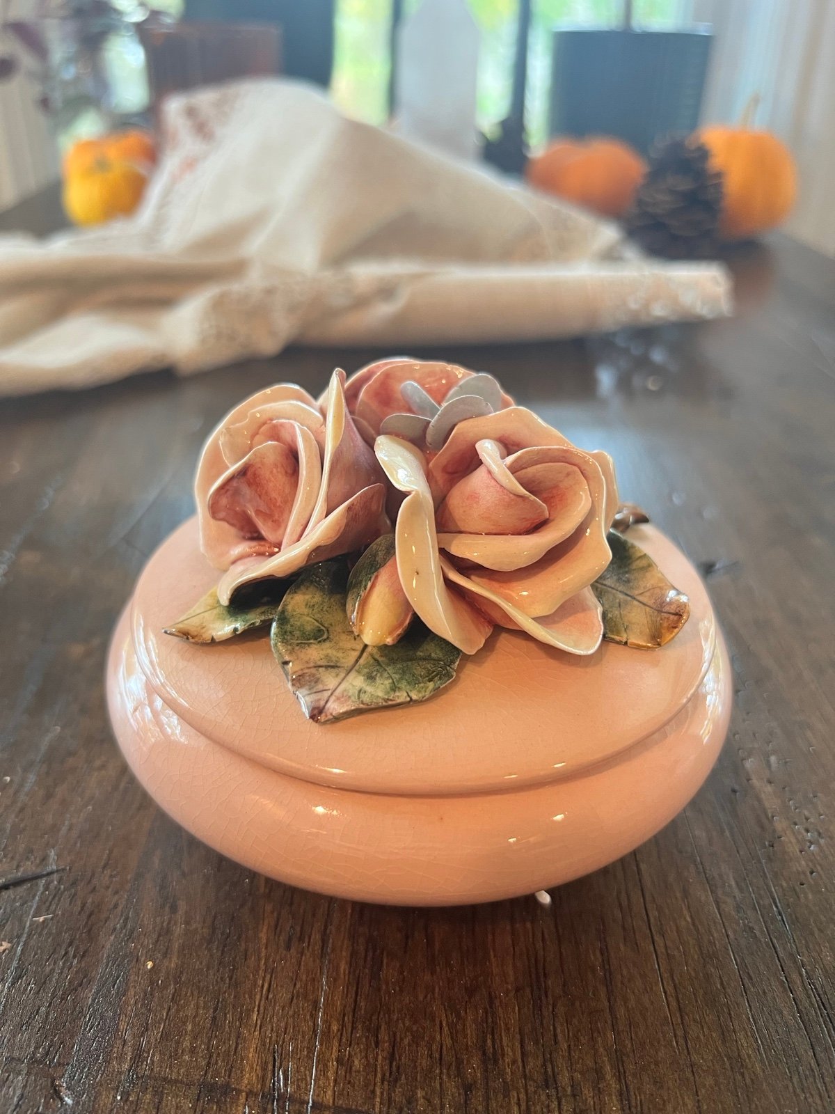 Vintage Potpourri Bowl