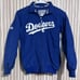 Los Angeles Dodgers Jacket Blue Women’s Medium Majestic Baseball Sports vintage