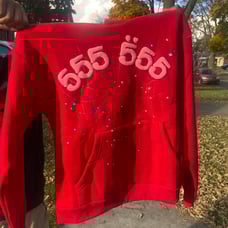 555 spider hoodie