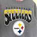 Pittsburg Steelers Sweatshirt Mens ( M )Grey Mitchell & Ness NFL Football