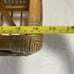 VTG Bent Wood Rattan Bamboo Rack Holder Magazine Towel MCM Boho Decor 19X10x18