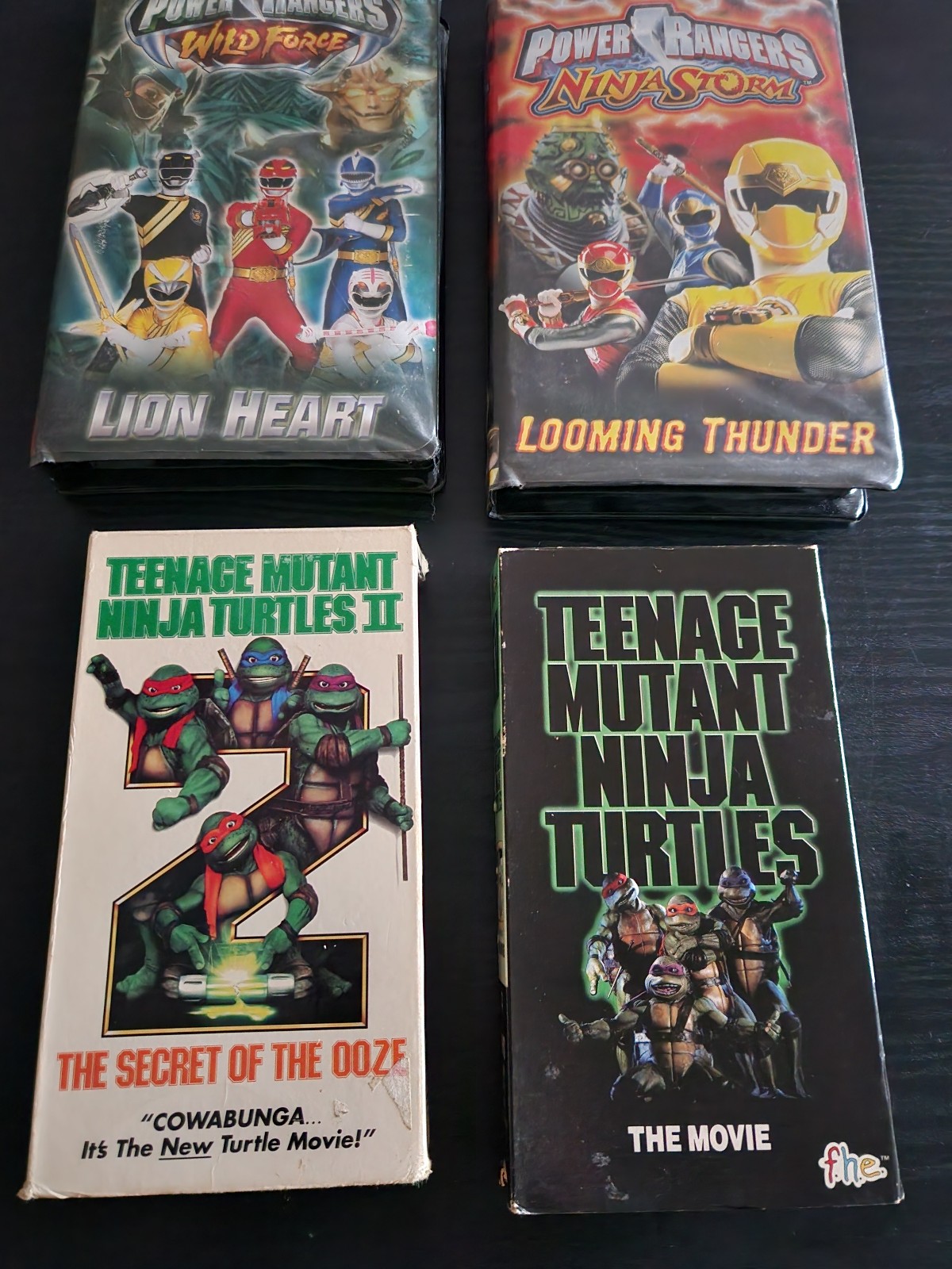 Vhs lot of 4
