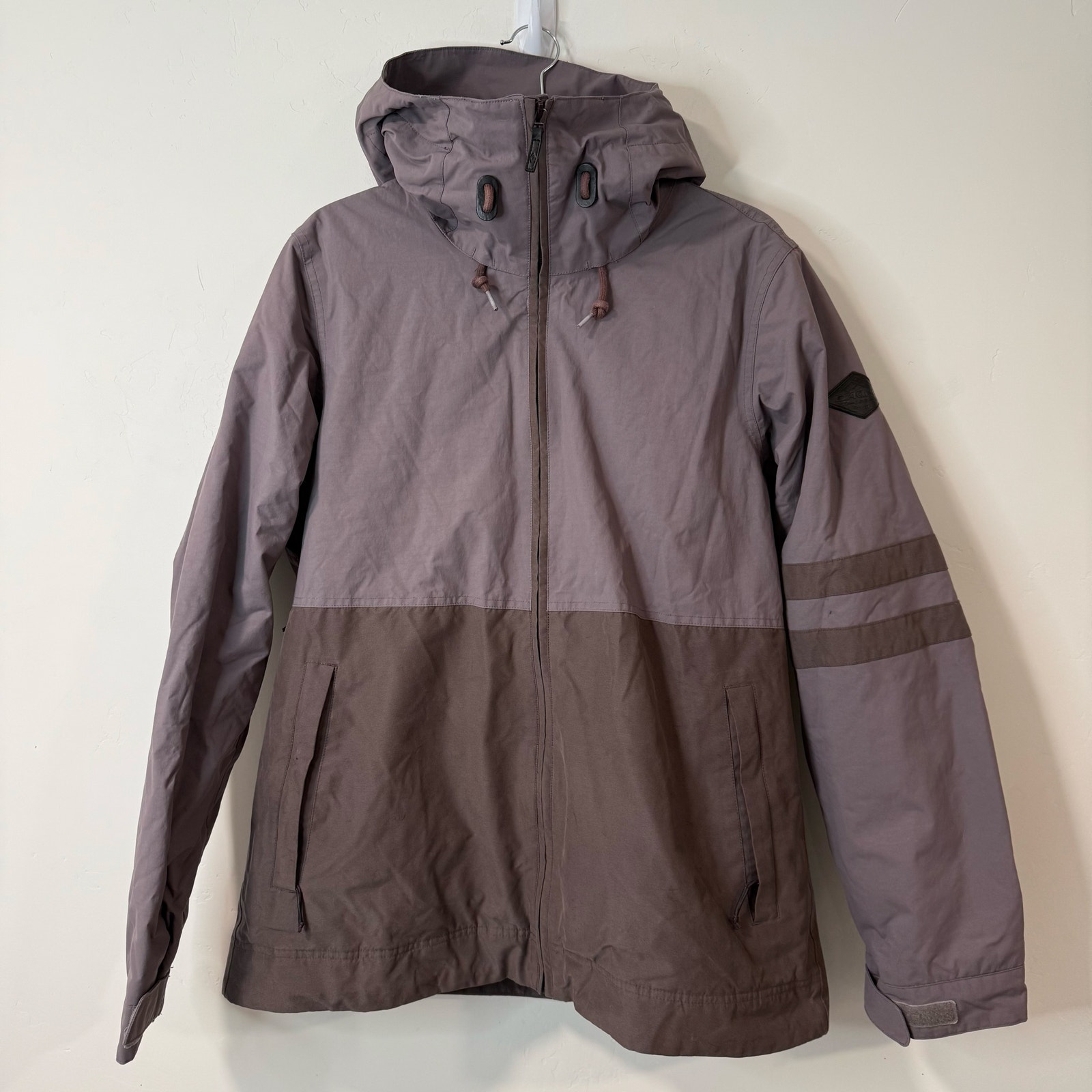 Dakine Women's Juniper Ski Coat Jacket Purple XL Mountain Waterproof Hooded