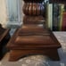 Tall Chocolate Colored Twist Pillar Candleholders