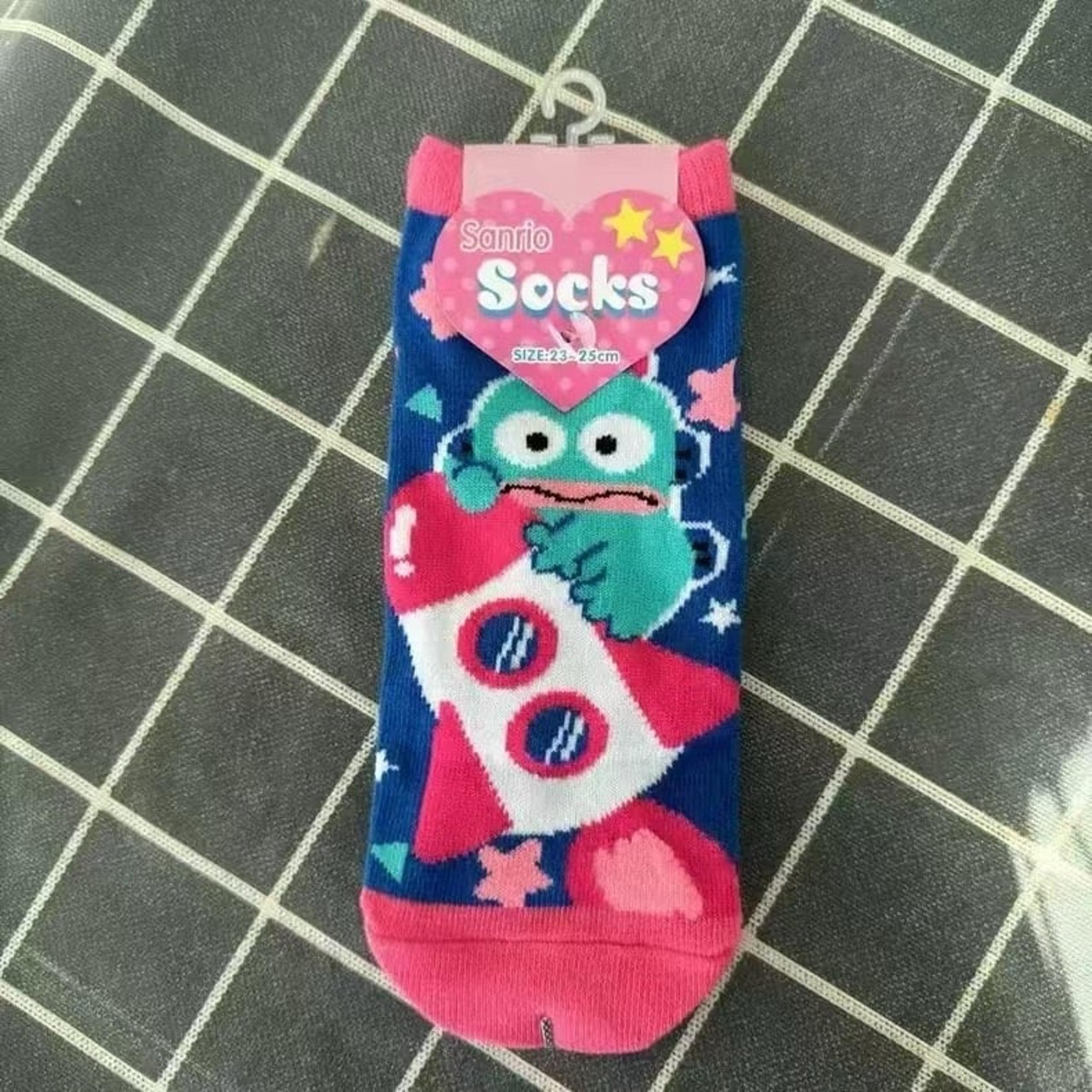 sanrio socks，Hangyodon Characters Socks 23-25cm