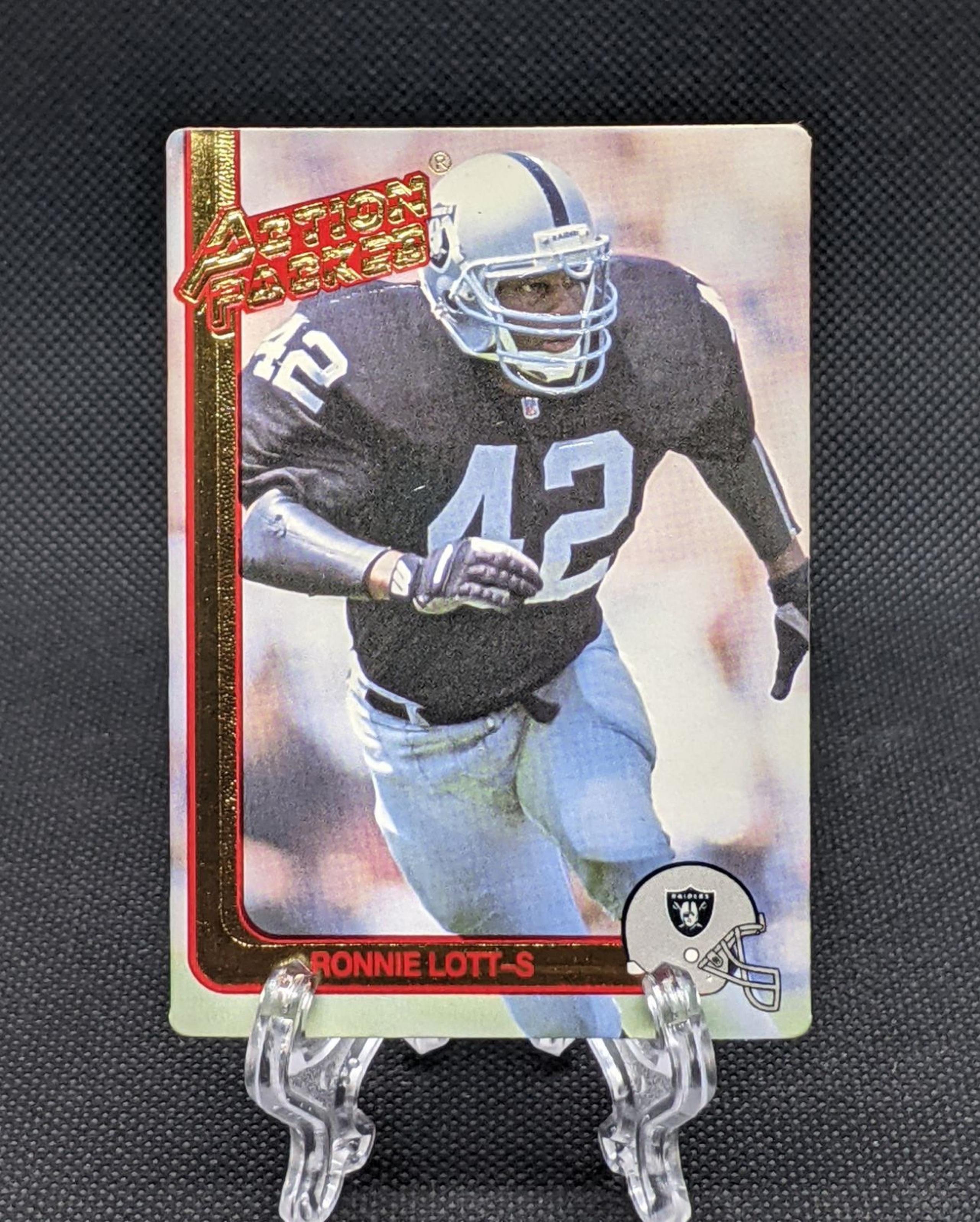 Ronnie Lott Early Action Packed Card - Raiders - NFL