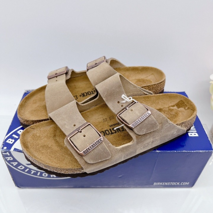 Birkenstock Arizona Sandal Tabacco Oiled Leather EU 39 Womens US 8- 8.5