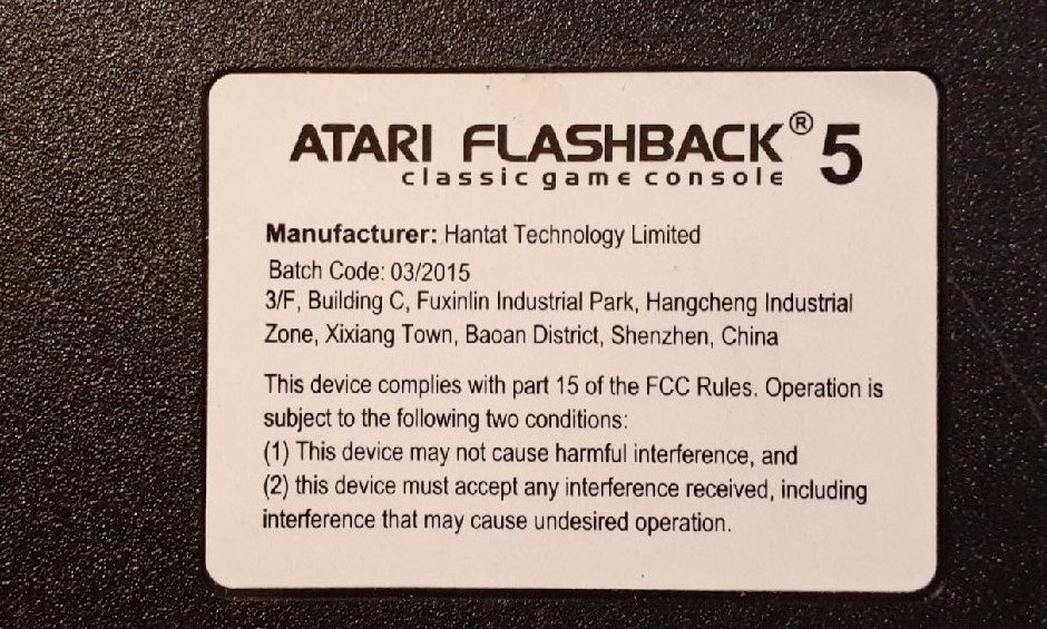 Atari flashback 5