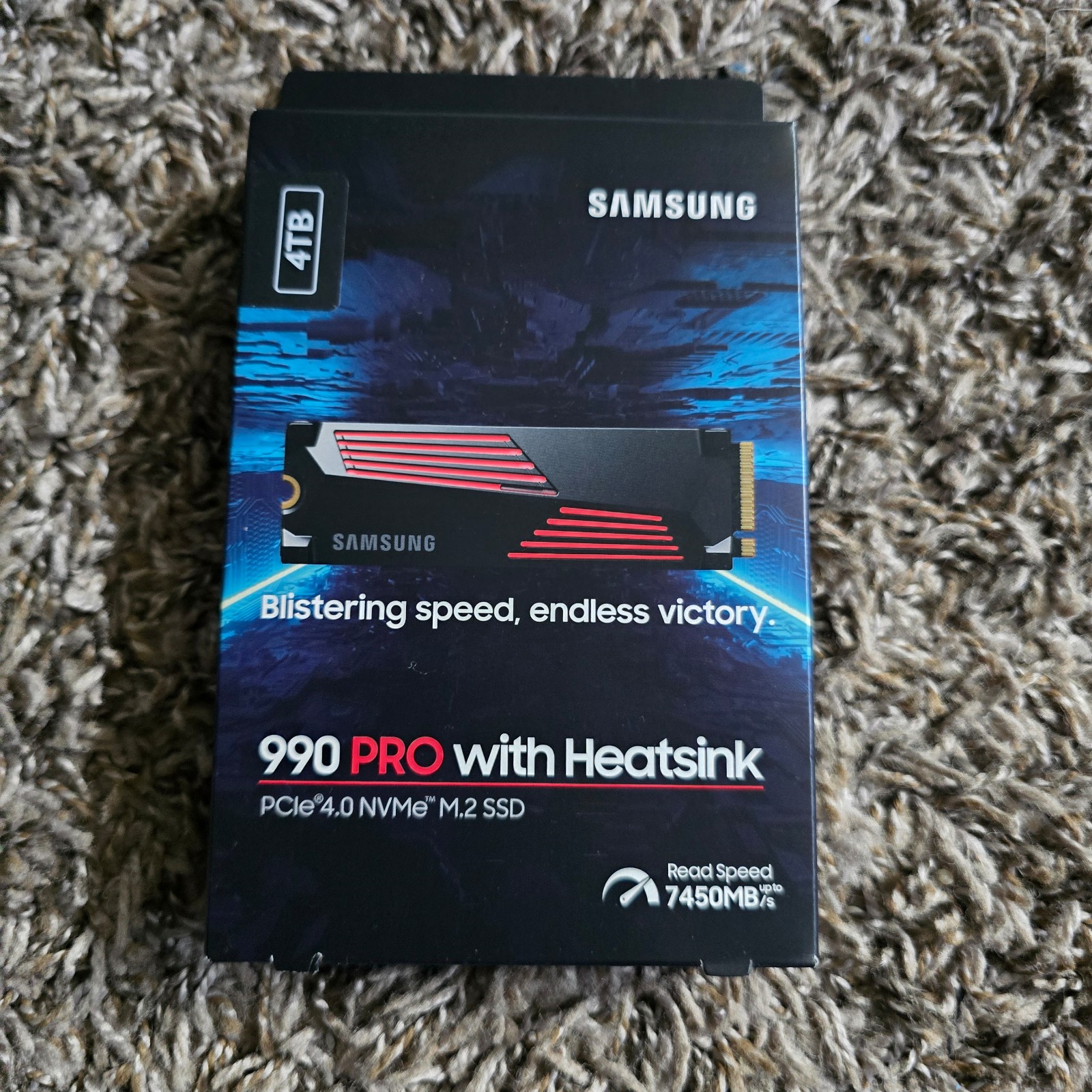 Samsung PRO 990 4TB NvME SSD with Heat Sink - BRAND NEW