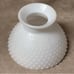 Vintage Opal Glass Hobnail Lamp Shade,