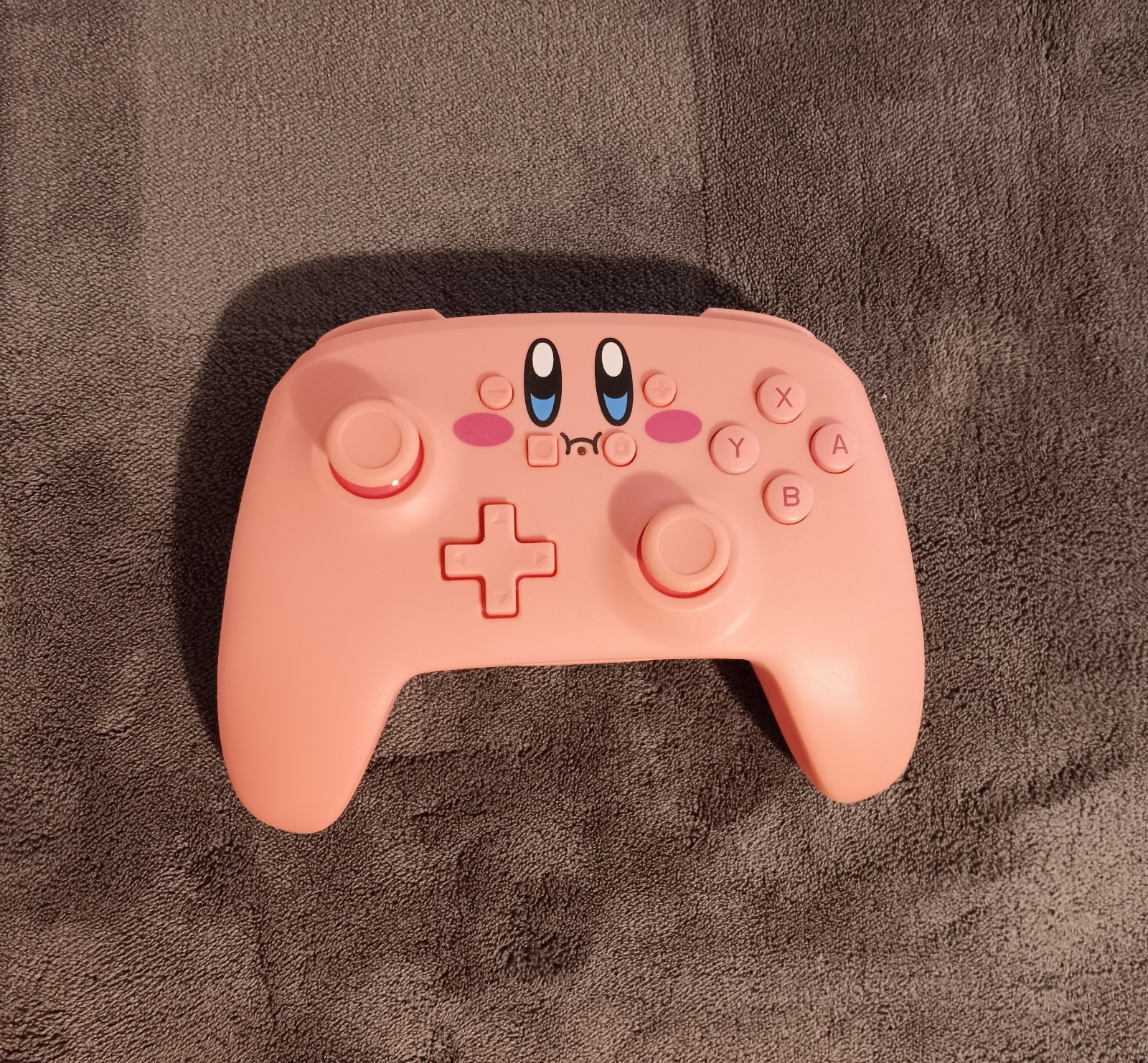 PowerA Wireless Controller for Nintendo Switch - Kirby Mouthful - Kirby Mouthful