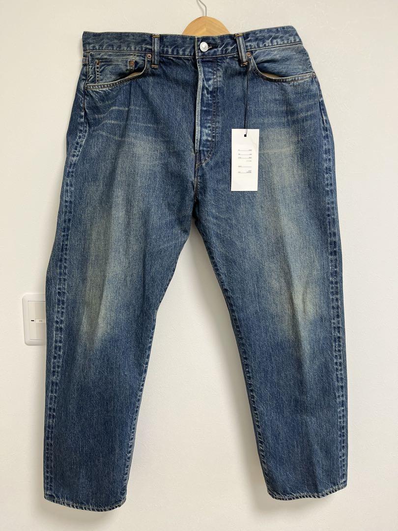 A.PRESSE - Washed Denim Wide Pants(AP-4002)INDIGO | mark