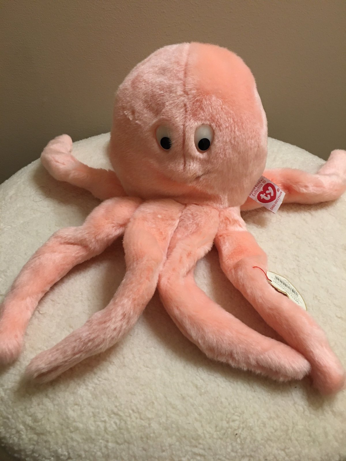 Ty Beanie Babies Inky The Octopus