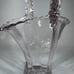 Vintage Duncan & Miller Floral Etched Glass Basket Purple Tint Wedding Gift