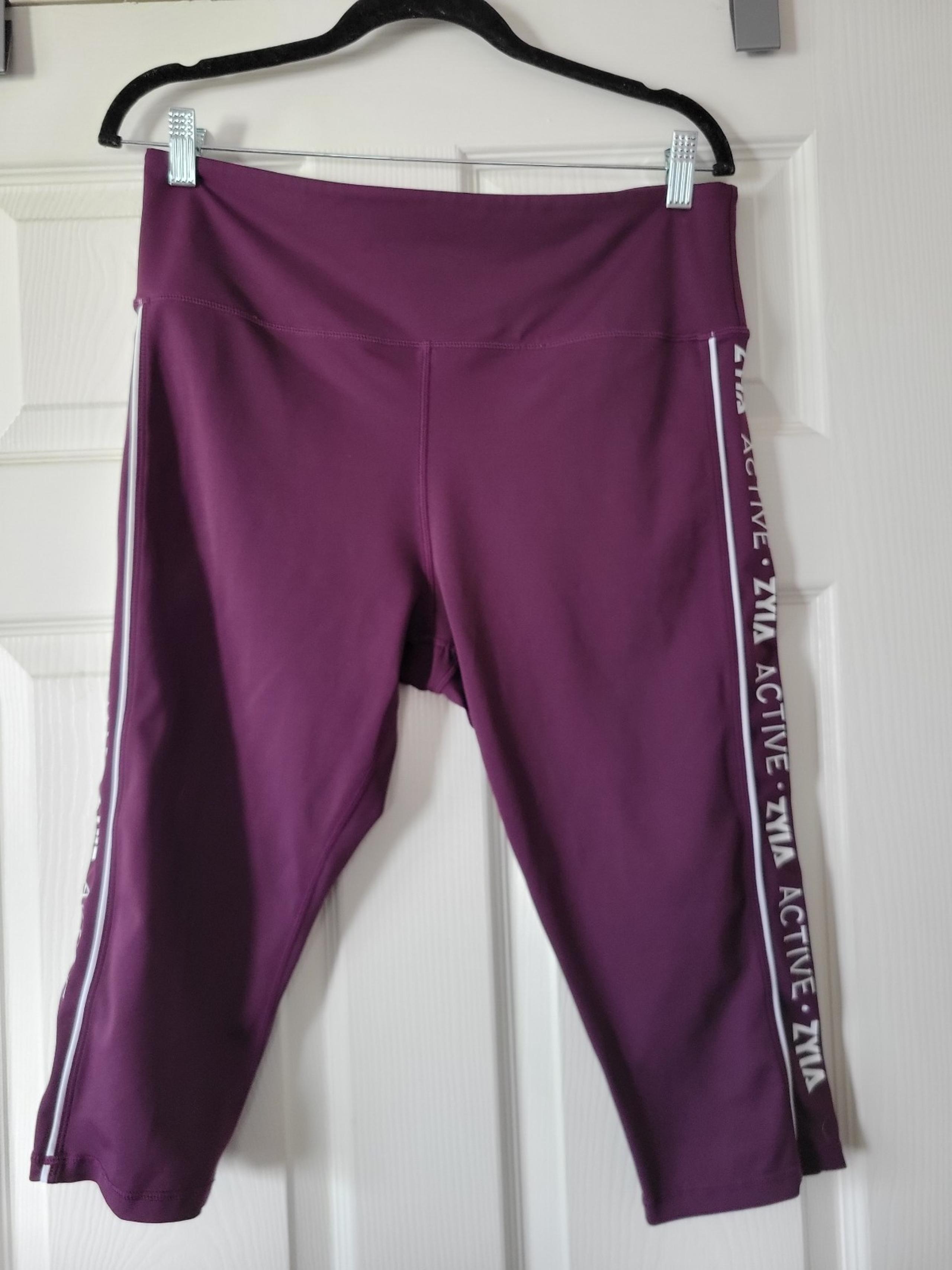 Zyia Leggings Womens Zyia Active Cropped Length Womens Yoga Athletic Size 16-18