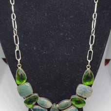 Beautiful Artisan Sterling Necklace 24