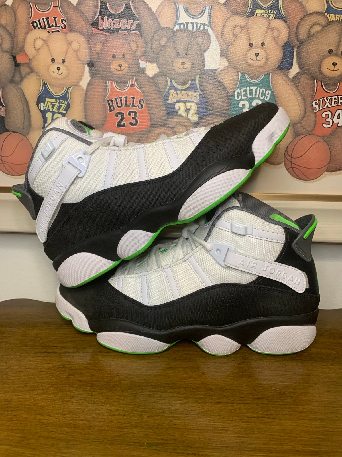 Nike Air Jordan 6 Rings ‘Altitude Green’ Men Size 9.5