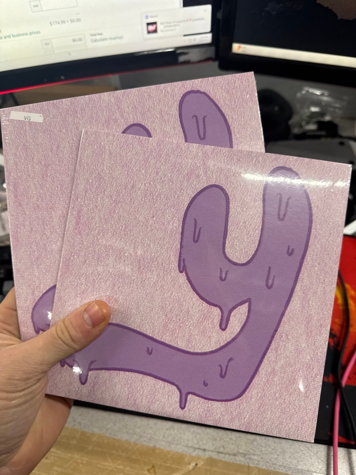 Justin Bieber yummy Y purple vinyl 7”