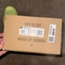 Yeezy Slides Glow Green size 12 Used
