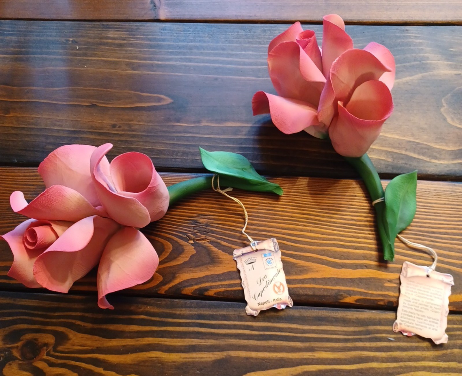 capodimonte candleholders (set of 2)