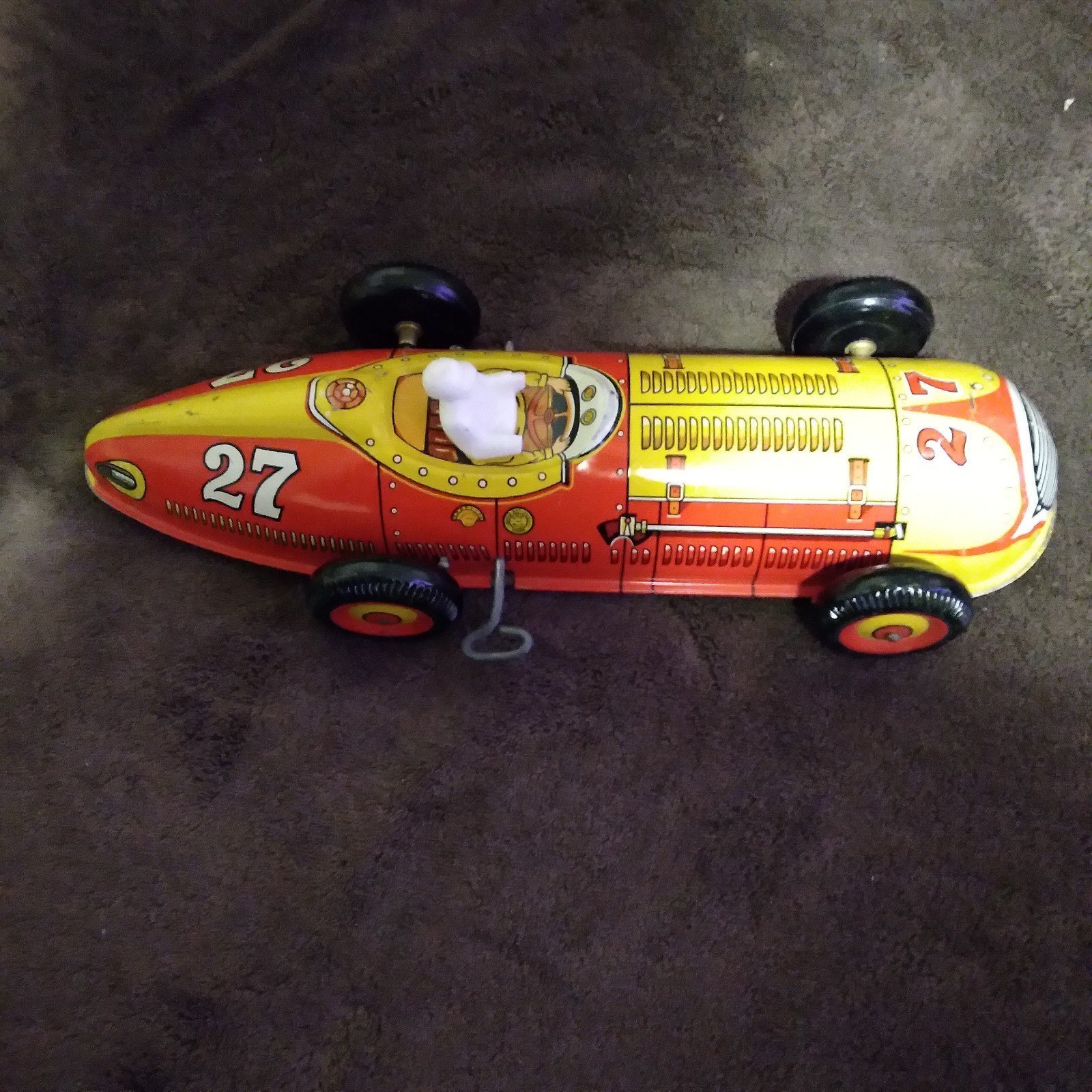 MARX TOY #27 VINTAGE RACECAR