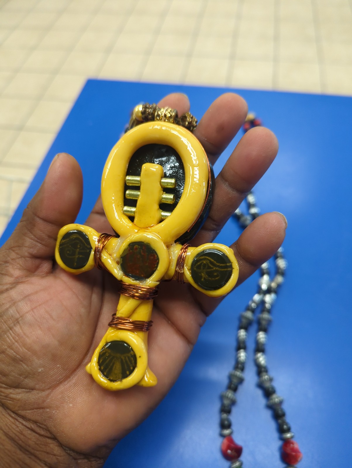 Ankh Necklace '24 chain