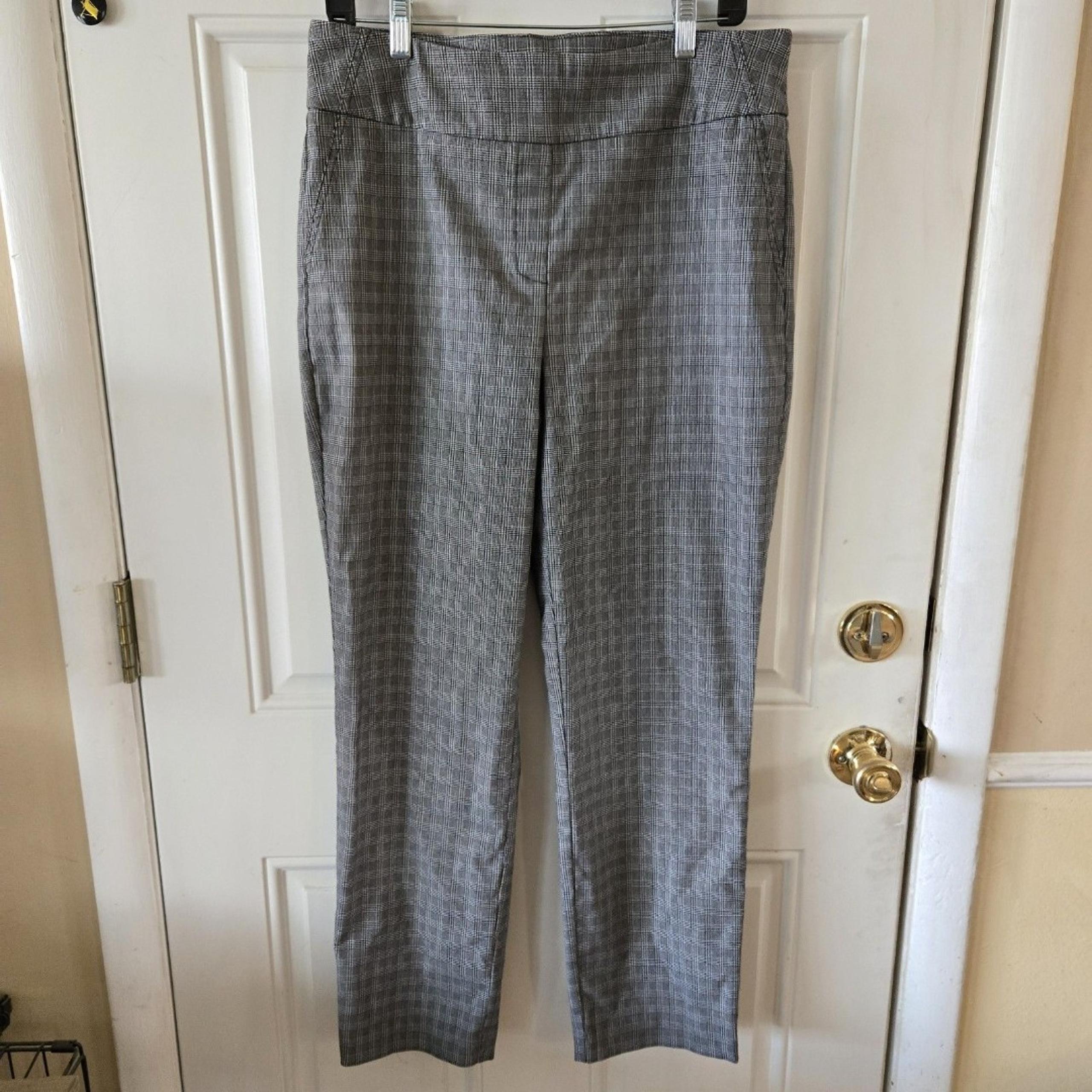 Hilary Radley Womens Size Large High Rise PullOn Stretchy Pants Trousers Slacks