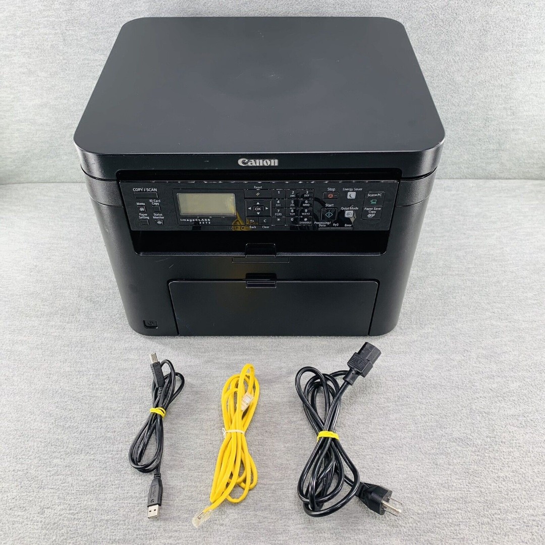 CANON IMAGECLASS D570 Wireless Monochrome Laser Printer Scanner Copier W/Cables