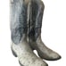 Vintage Tony Lama Western Quill Ostrich Cowboy Boots El Rey B Size 9 1/2