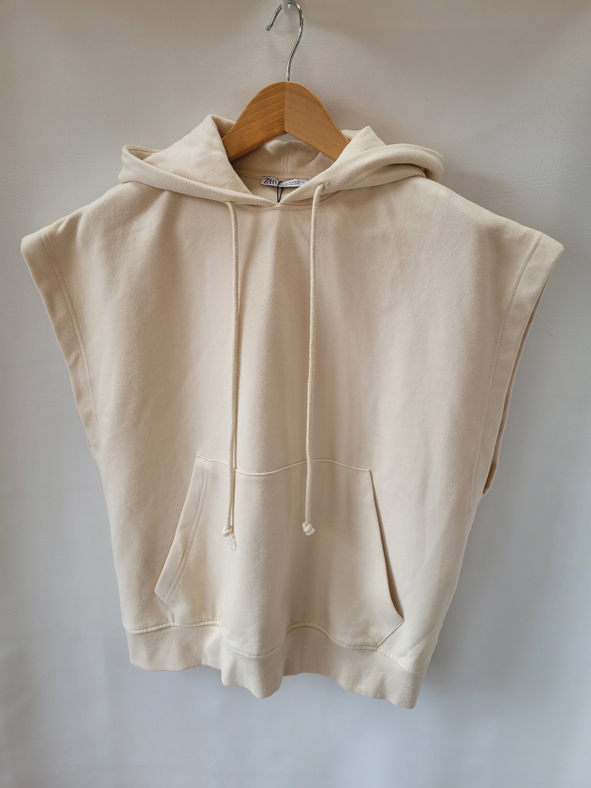 Zara Sleeveless Sweatshirt Women's Size S