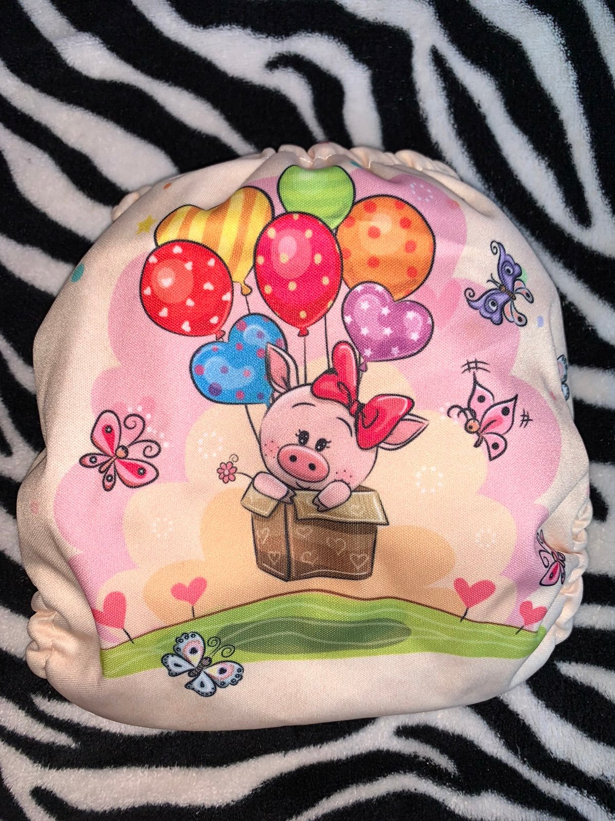 Mama koala Birthday pig cloth diaper