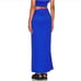 NWOT FREE PEOPLE ROYAL BLUE MIDI SKIRT LARGE