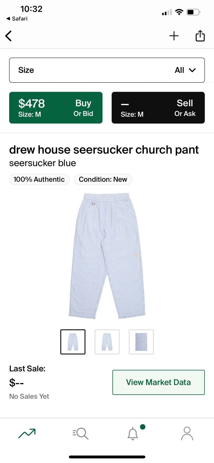 Drew house pants