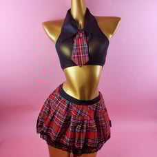 School lingerie set With Thong