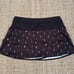 Lucky in Love Black White Cocktails Tiered Golf Tennis Skirt Medium 8-10